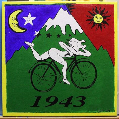 Bicycle Day 2018 The Day Albert Hofmann Took The First Lsd Trip In 1943