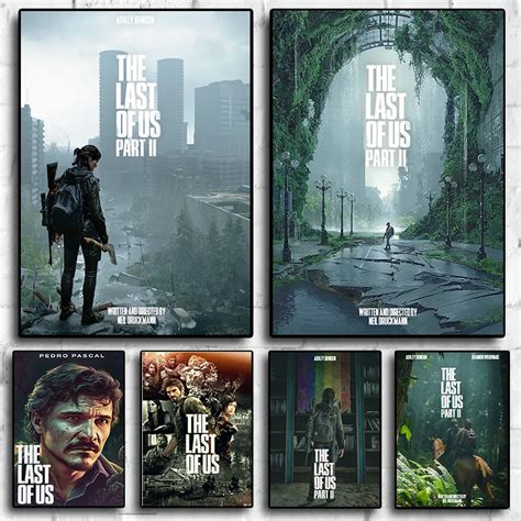 Affiche De La S Rie T L Vis E The Last Of Us Peinture Sur Toile