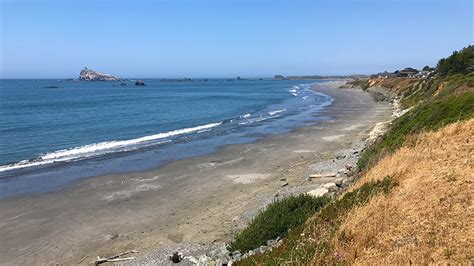 Pebble Beach And Preston Island In Crescent City