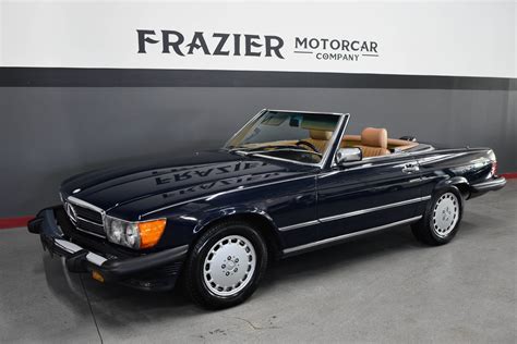 1987 Mercedes Benz 560 SL Frazier Motorcar Company