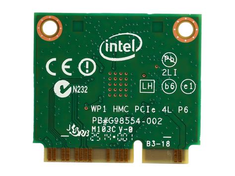 Intel Mini Pci Express Dual Band Wireless Ac Plus Bluetooth