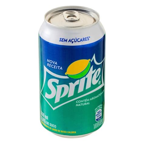 Refrigerante Limão Sem Açúcares Sprite Lata 350ml Supermercados Pinheirão