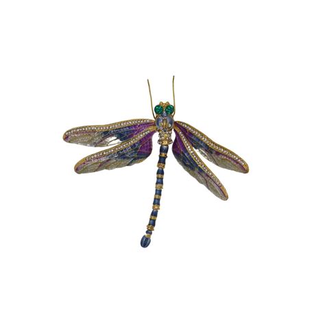 Get Cloisonne Dragonfly Christmas Ornament In Mi At English Gardens Nurseries Serving Clinton