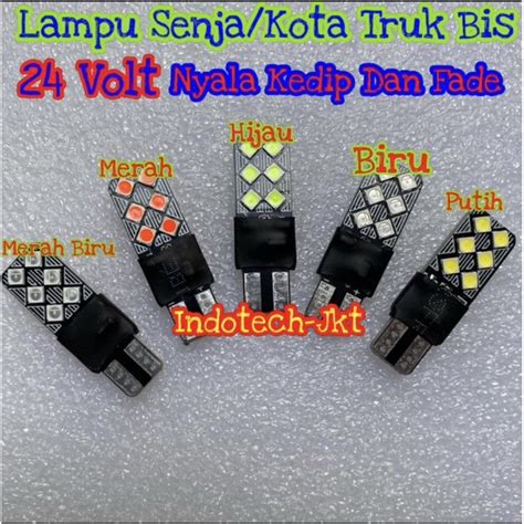 Jual Lampu Led Senja Kota T Truk Bis Volt Nyala Kedip Dan Fade