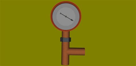 steam gauge - 3D Model - ShareCG