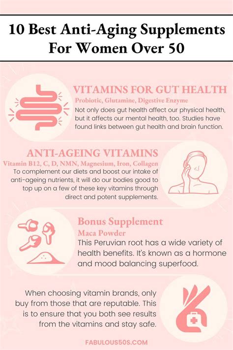 10 Best Anti Aging Supplements For Women Over 50 Anti Aging Vitamins