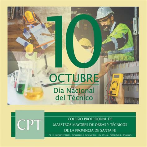 De Octubre D A Nacional Del T Cnico Cpt Rosario