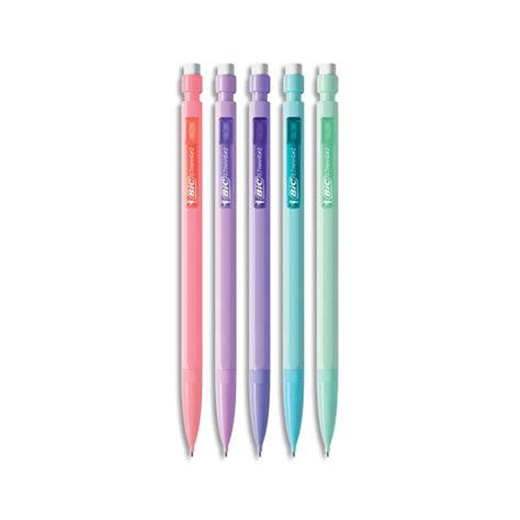 Bic Matic Boite De Porte Mines Couleurs Assorties Pastels Mines