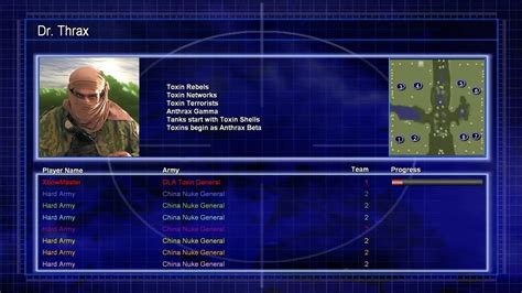 Command Conquer Generals Zero Hour Gla Toxin Vs China Nuke Generals