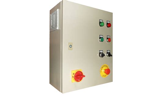 Single Three Phase VFD Variable Frequency Drive Control Panel 4 KW