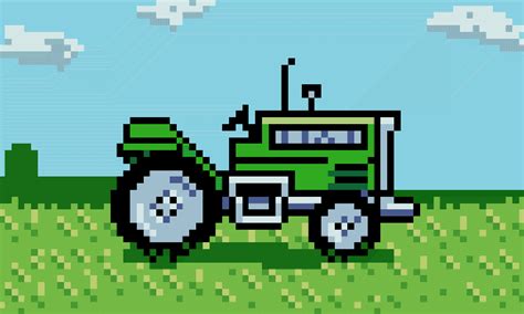 Oc Tractor Time Lapse  Rpixelart