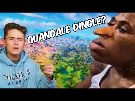 I Became Quandale Dingle On Fortnite Youtube