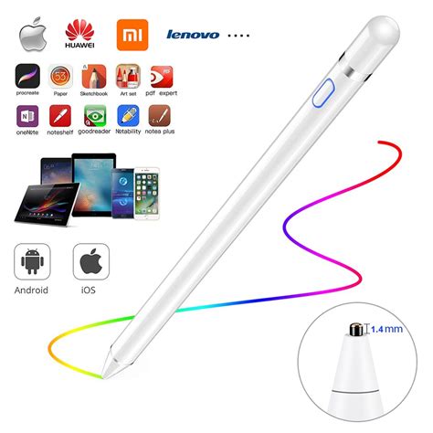 Tablet Stylus Touch Pencil For Apple iPad Pro 10.5 12.9 11 9.7 Air 2 3 Mini 5 4 Smart Active ...