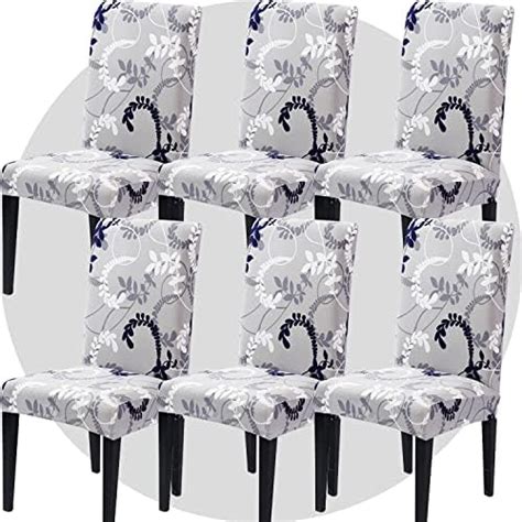 Amazon De Arnty Stuhlhussen Er Set Stuhlbezug Jacquard Esszimmer