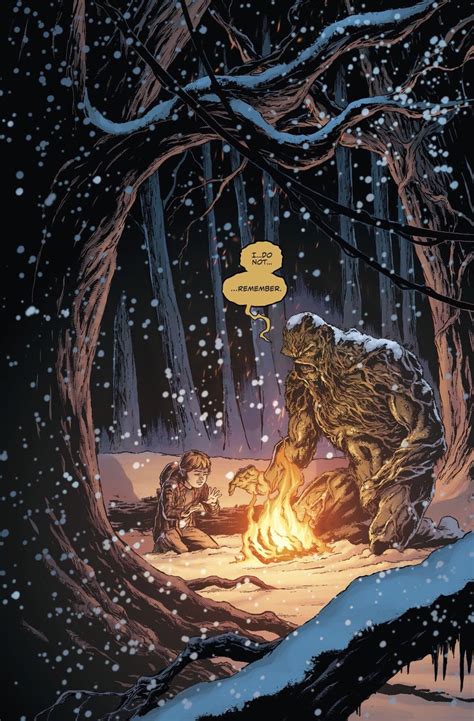 Cool Comic Art On Twitter Rt Coolcomicart Swamp Thing Winter