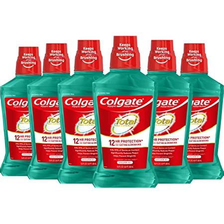 Amazon Colgate Total Gum Health Alcohol Free Mouthwash