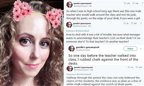 Woman Reveals How She Exposed A Teacher’s Creepy Habit Male Teacher Teacher A Teacher