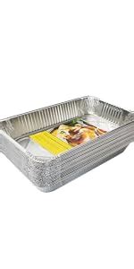 Amazon EHomeA2Z Large Aluminum Pans Full Size Disposable 15 Pack