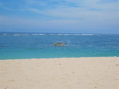 The Most Beautiful Beach In Bali Nusa Dua Beach Stock Photo Image Of