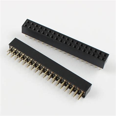 10pcs 2mm 2 0mm Pitch 2x18 36 Pin Female Double Row Straight Pin Header