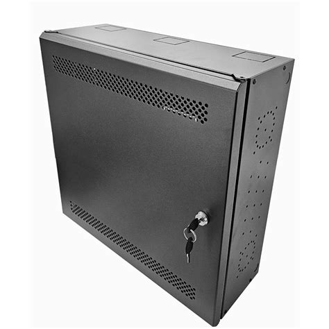 Ad Tek Products 3U 19 Low Profile Vertical Wall Mount Network Cabinet