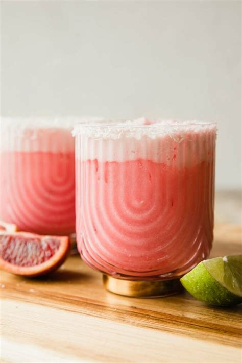 Creamy Blood Orange Mocktail Jar Of Lemons