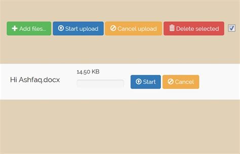 Jquery Multiple File Upload With Progress Bar File Preview