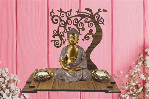 Buy Sn Handicrafts Sitting Buddha Idol Statue Showpiece Murti With