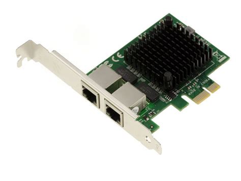 Carte Contr Leur R Seau Pcie Ports Rj Dual Lan Gigabit Ethernet