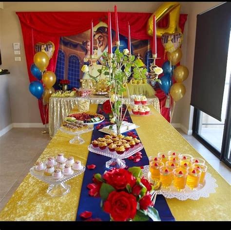 Beauty And The Beast Table Decoration Ideas Beast Decorelated