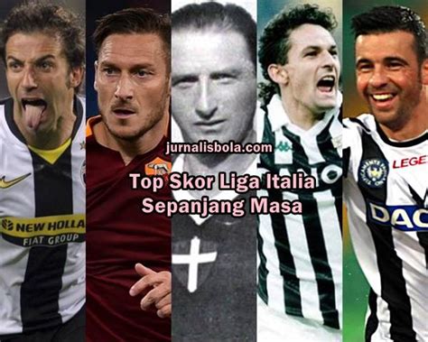 50+ Top Skor Liga Italia Sepanjang Masa dengan Gol Terbanyak di Serie A