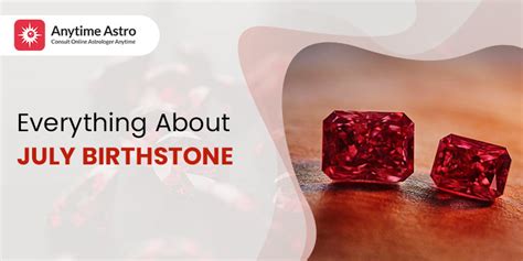 July Birthstone Meaning Color And Benefits For People Born In July