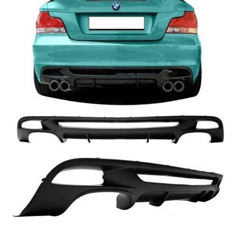 DIFFUSEUR ARRIERE M PERFORMANCE 4 SORTIE BMW SERIE 1 E82 COUPE 03 2007