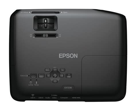 Epson EX7230 Pro HD WXGA 3LCD Projector 1080p HDMI MHL 3000 Lumens ...