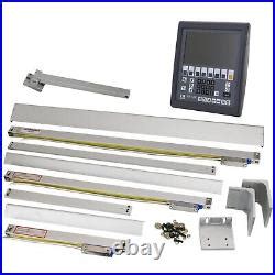 DRO Package with 3 Axis LCD Display Console Easson ES-12B & 3 optical ...
