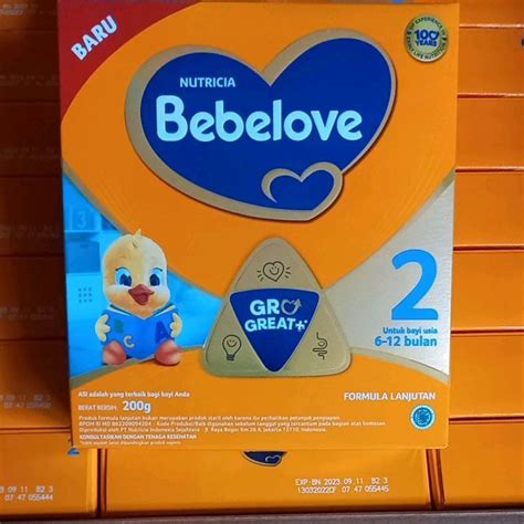 Jual Susu Formula Bayi Anak Bebelove Bulan Gram Shopee