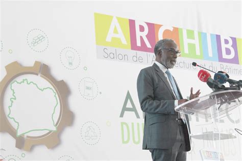 Joseph Amon président de l ordre des architèctes de côte d ivoire