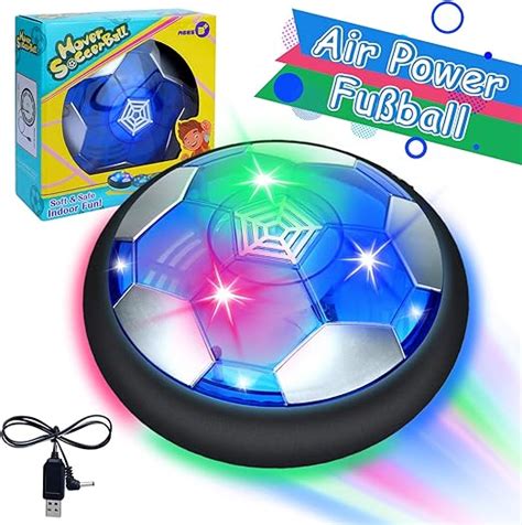 Guboom Air Hockey Hover Ball Air Power Fotboll Med Led Belysning