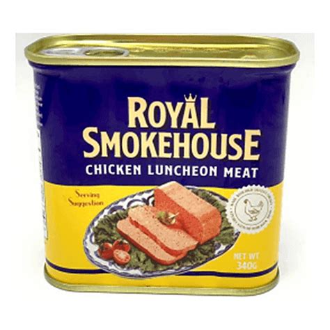 Royal Smoke House Chicken Luncheon Meat 340g Canned Goods Walter Mart