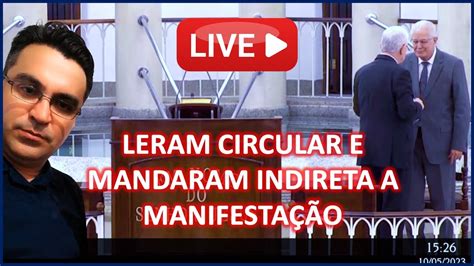 Ccb Leram Circular E Mandaram Recado Para A Manifesta O E Os Criticos