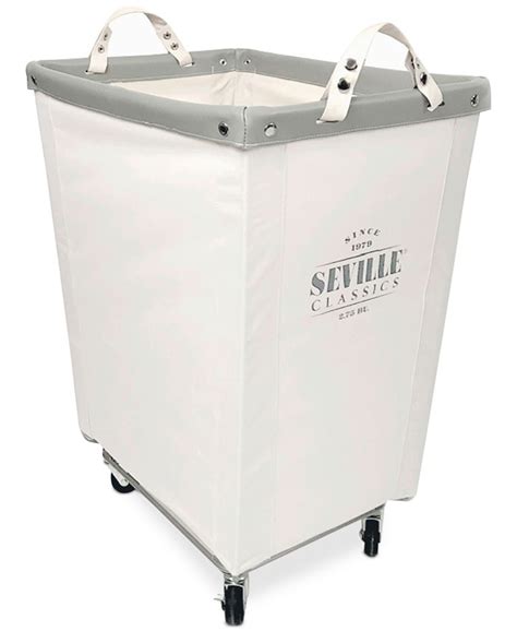 Seville Classics Commercial Grade Heavy Duty Extra Large Canvas Wheeled