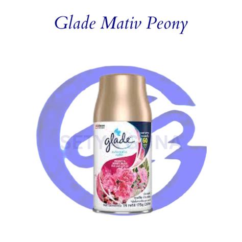 Jual Glade Peony Refill Air Freshener Matic Spray Berry Bliss Ml