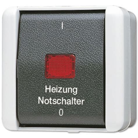 Elektroartikel Langehein Jung Hw Heizung Notschalter Aus Pol