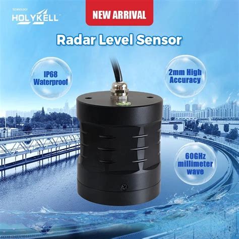 Holykell Water Level Instrument Fuel Tank Radar Sensor Distance Level