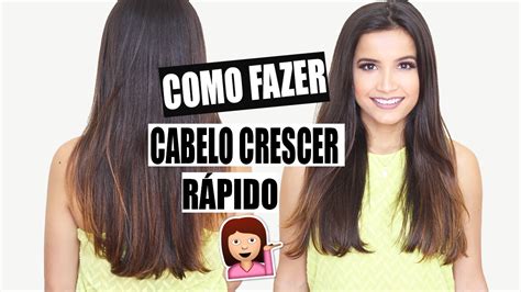 Como Fazer O Cabelo Crescer R Pido Youtube