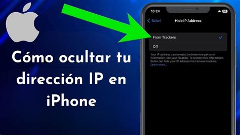 Cómo ocultar tu dirección IP en iPhone YouTube