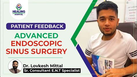 Patient Feedback Chronic Sinusitis Endoscopic Sinus Surgery Ent