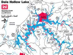 Dale Hollow Lake Tennessee Map