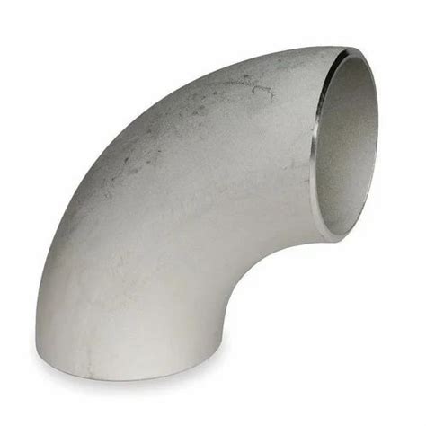 Long Radius Stainless Steel Butt Weld Elbow Bend Angle 90 Degree At