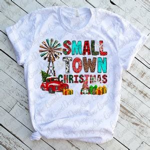 Small Town Christmas Png Truck Png Merry Christmas PNG Christmas PNG